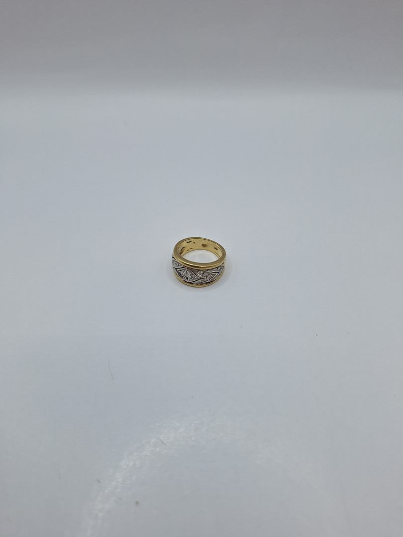 Anello oro pietre 