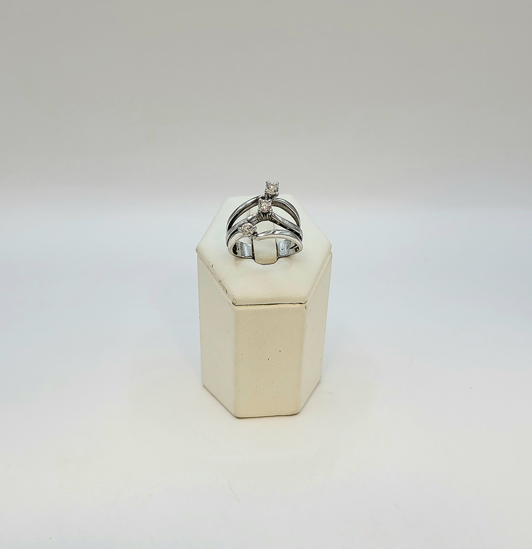 Anello oro diamanti