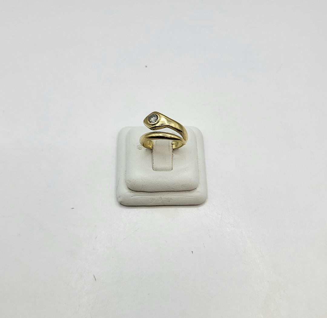 Anello oro diamante