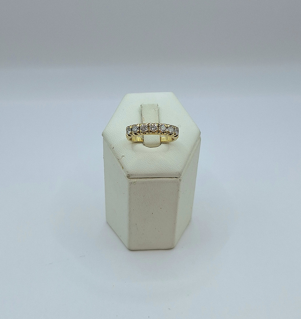 Anello oro diamanti