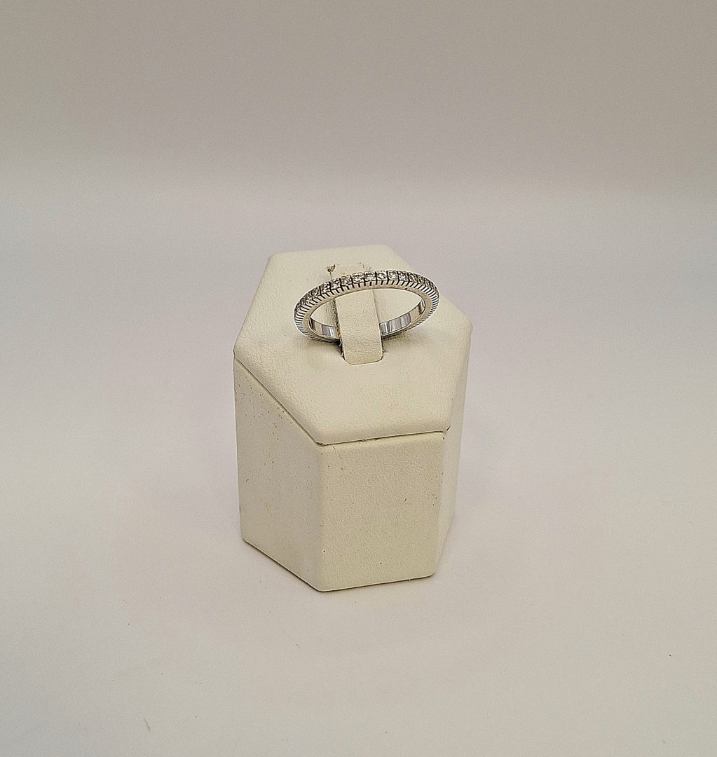 Anello oro diamantini