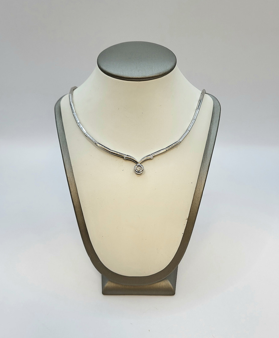 Girocollo oro diamantino