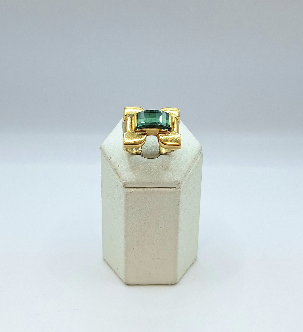 Anello oro pietra