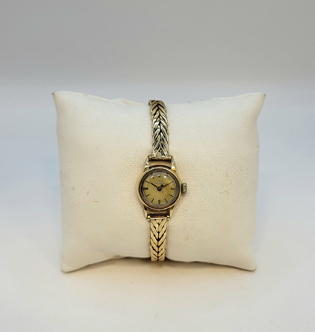Orologio con bracciale oro