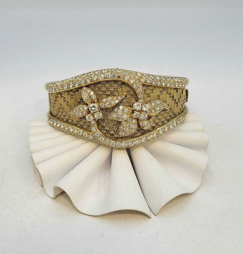 Bracciale oro diamanti