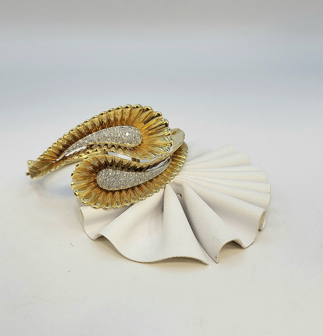 Bracciale oro diamanti