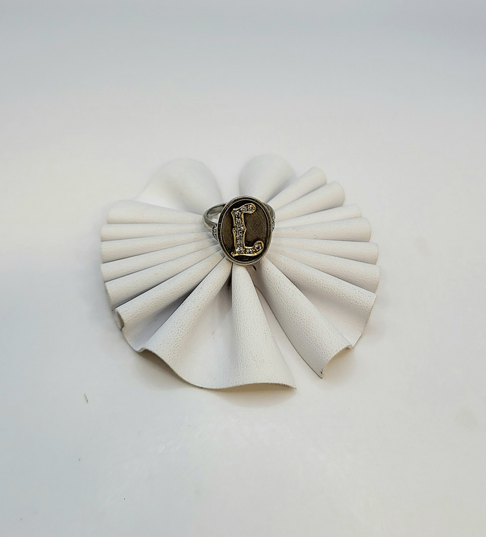 Anello oro diamantini