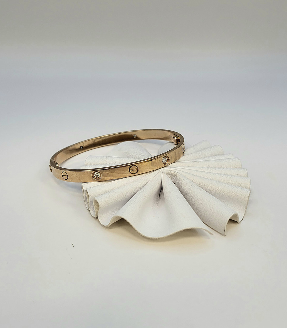 Bracciale oro diamanti
