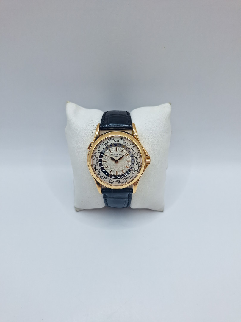 Orologio Patek Philippe Ore del Mondo oro 