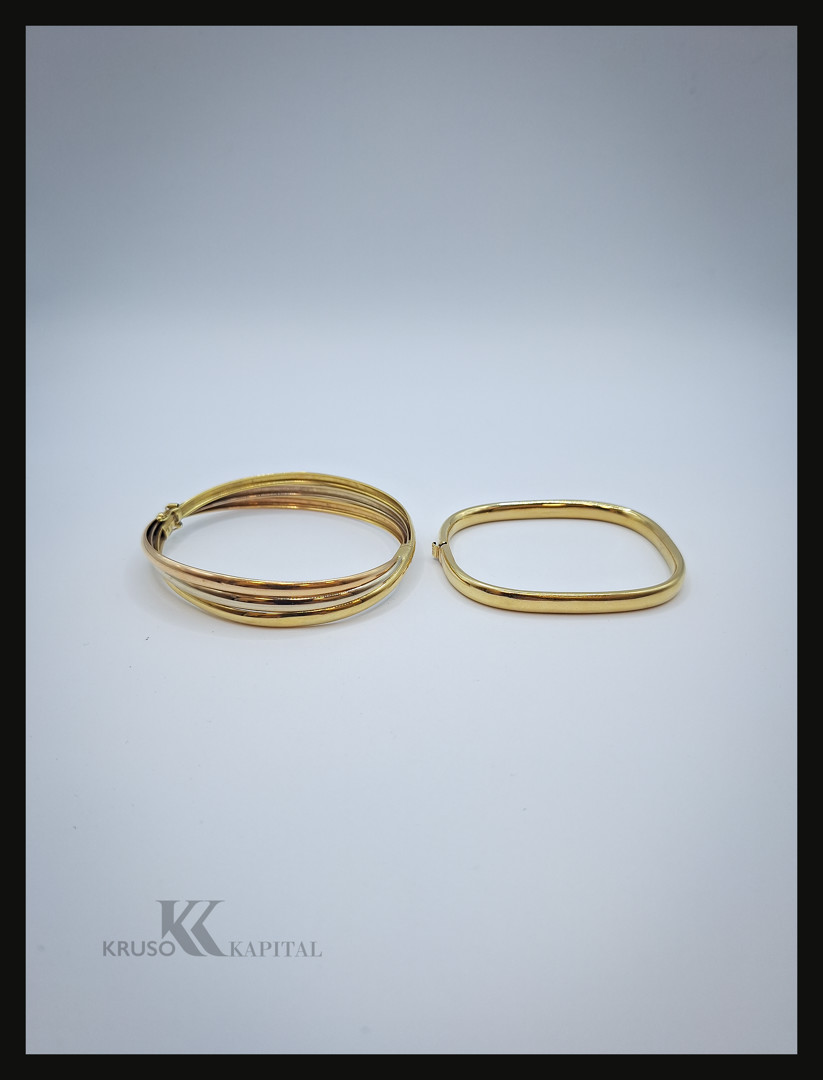 Due bracciali oro