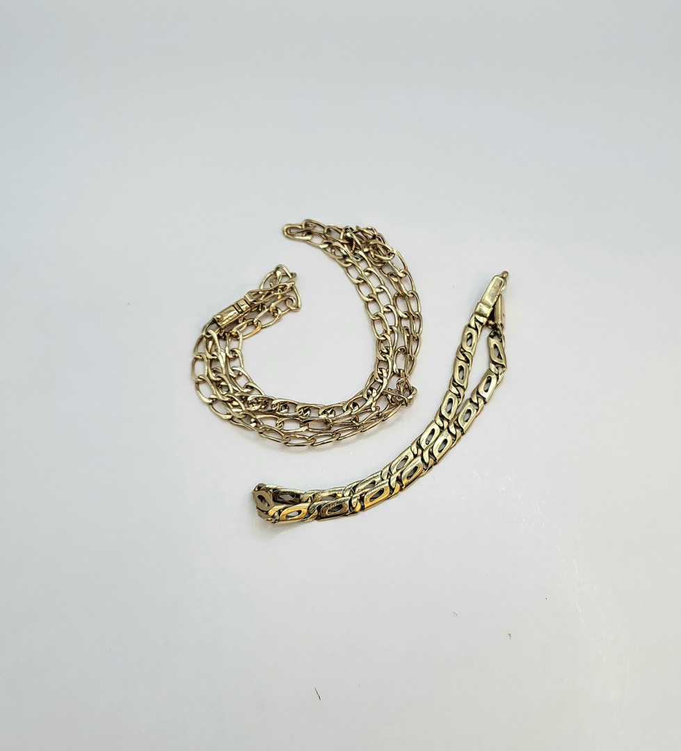 Catena e bracciale oro