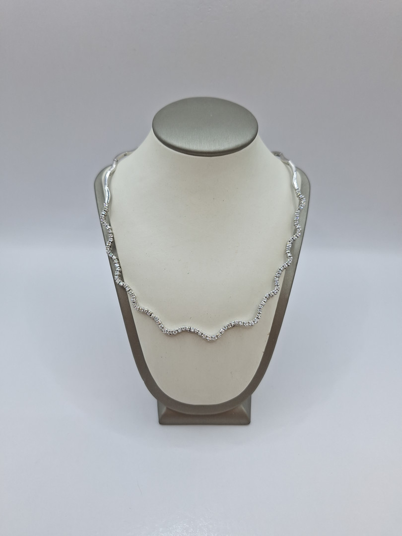 Collana oro diamanti