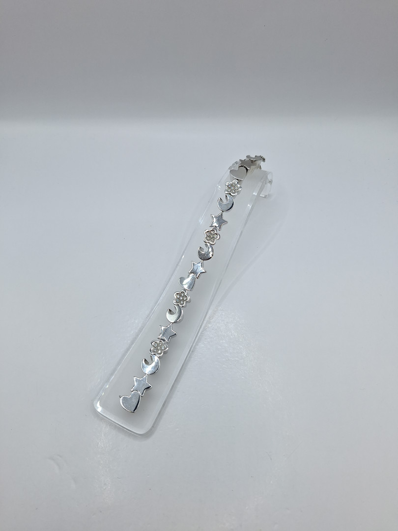 Bracciale oro diamantini
