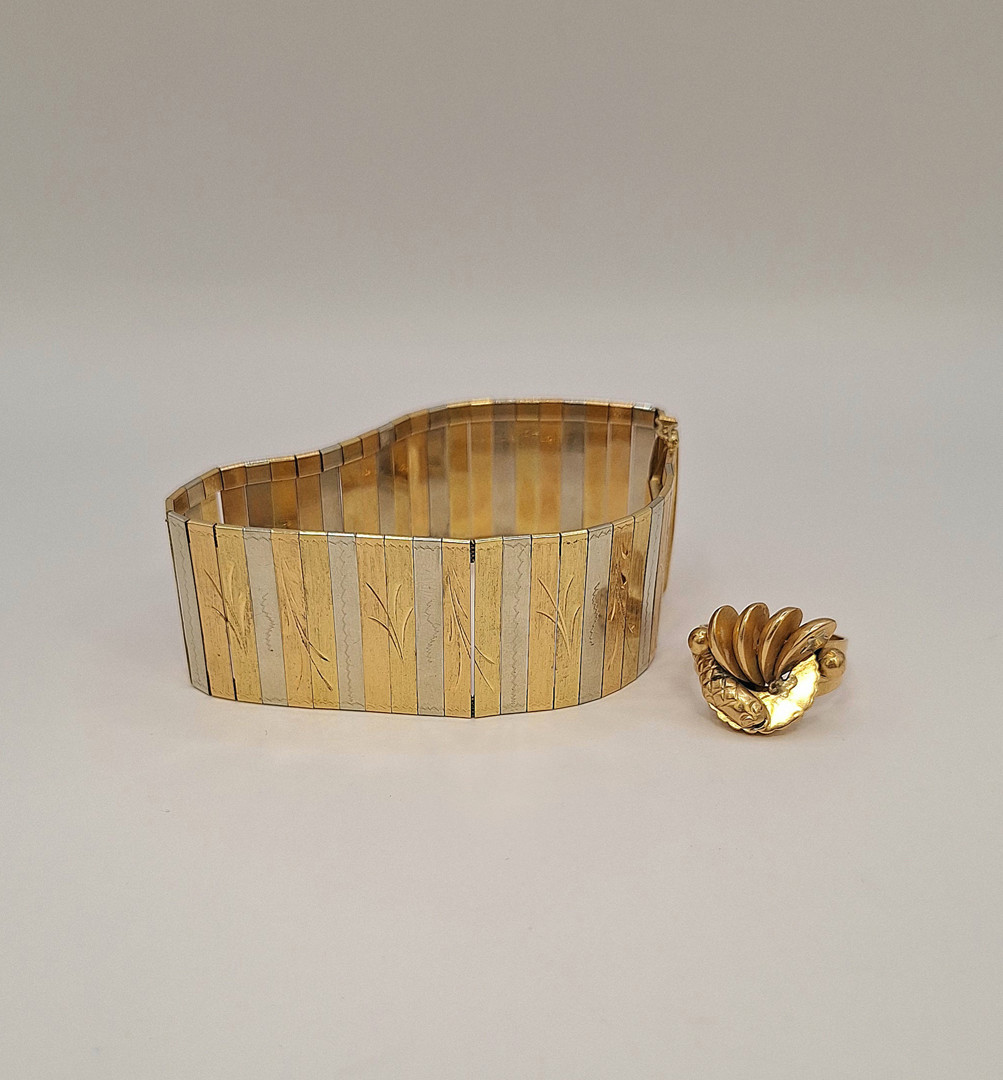 Anello e bracciale oro