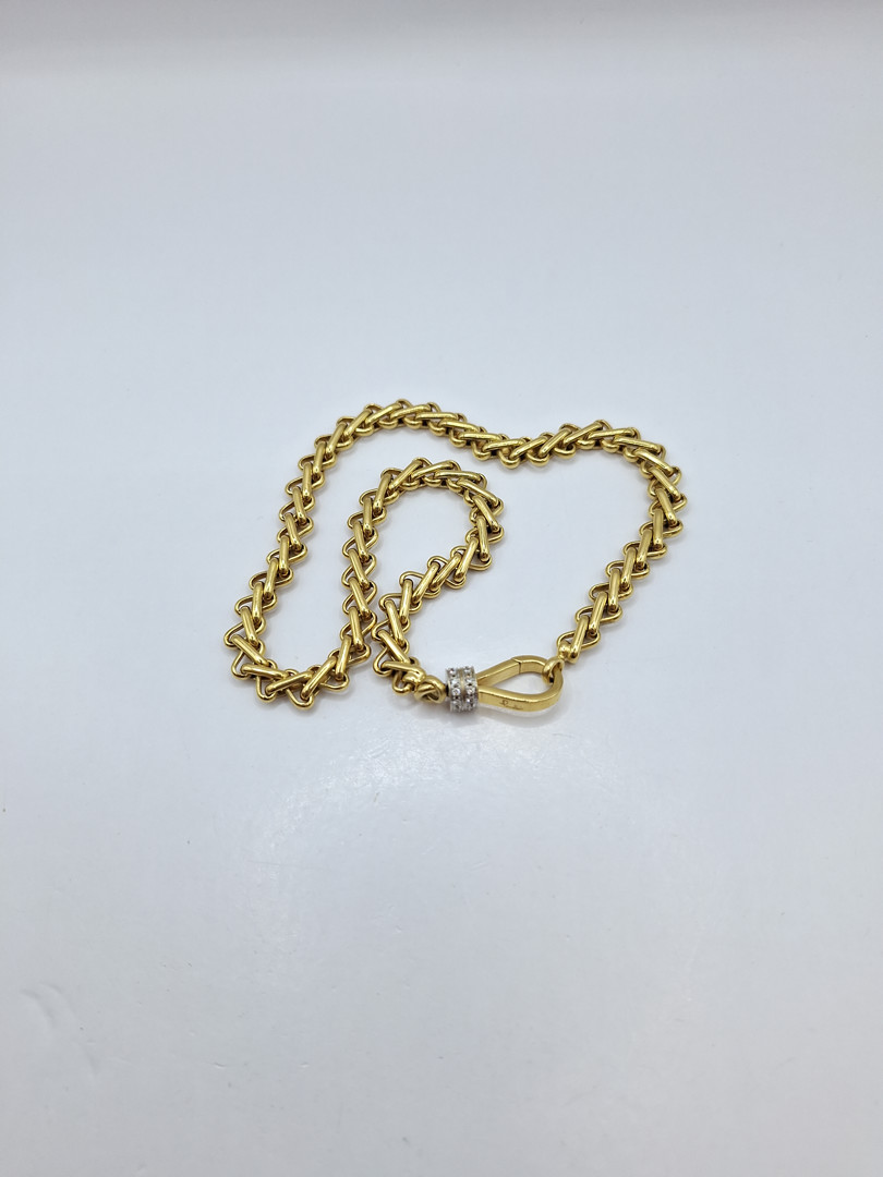 Catena oro diamantini a firma Pomellato