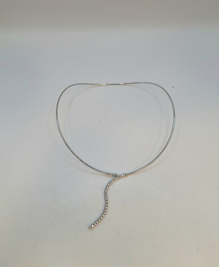Girocollo oro diamanti