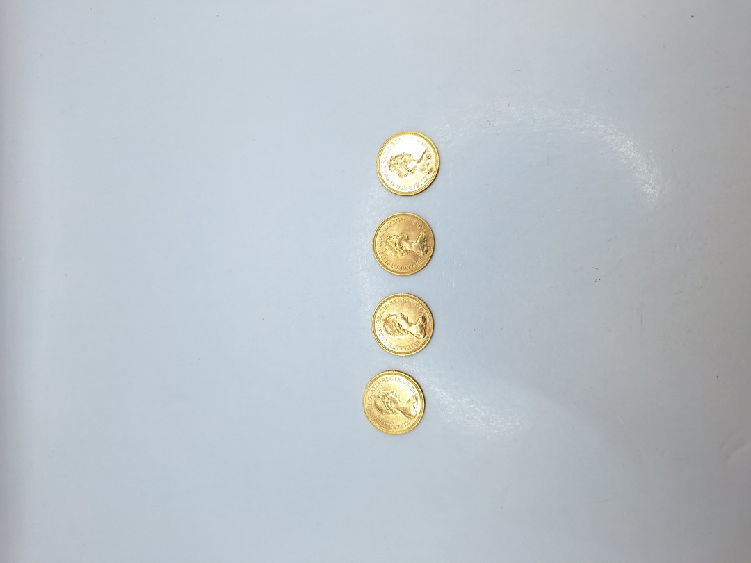 Quattro sterline oro 