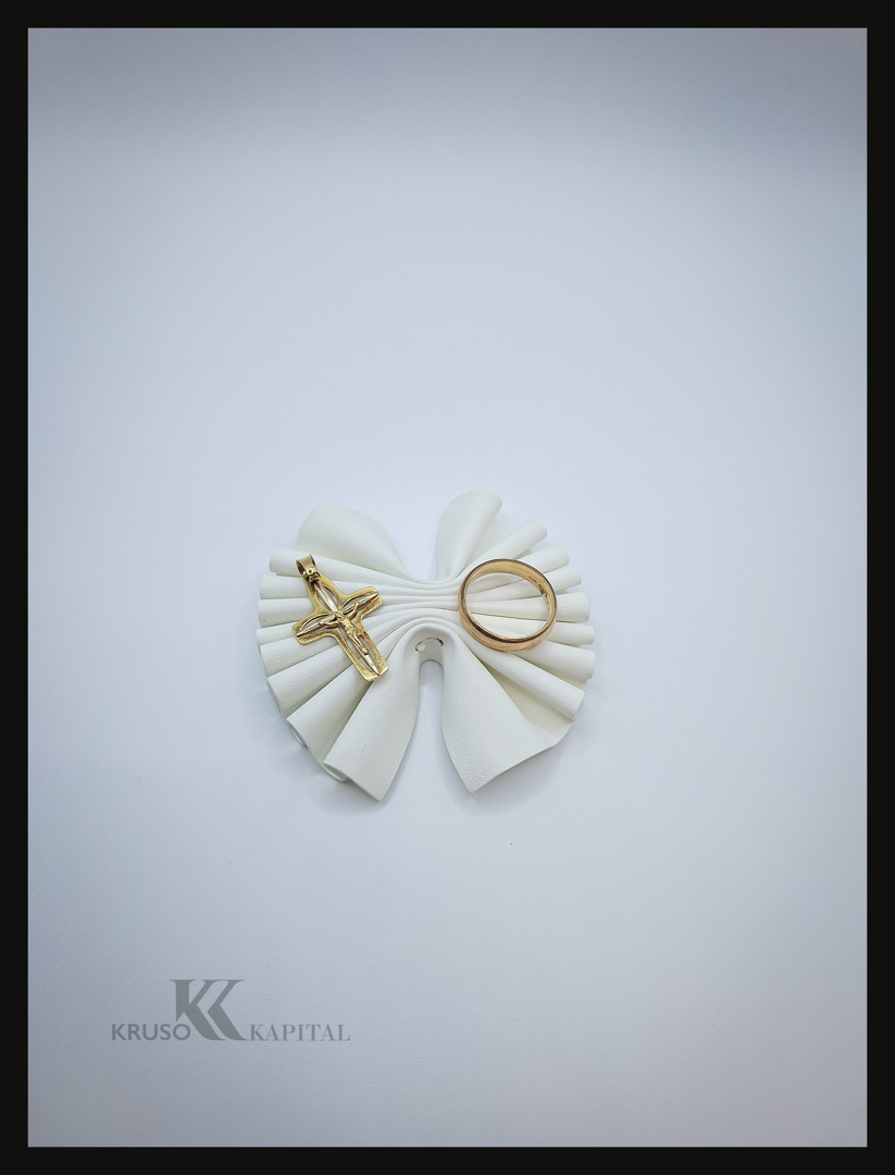 Anello e croce oro 