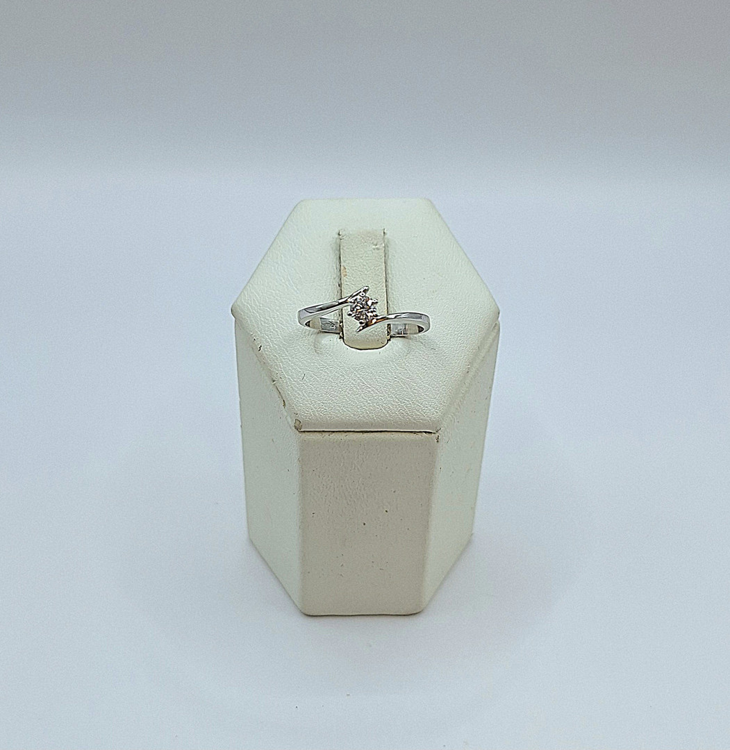 Anello oro diamante