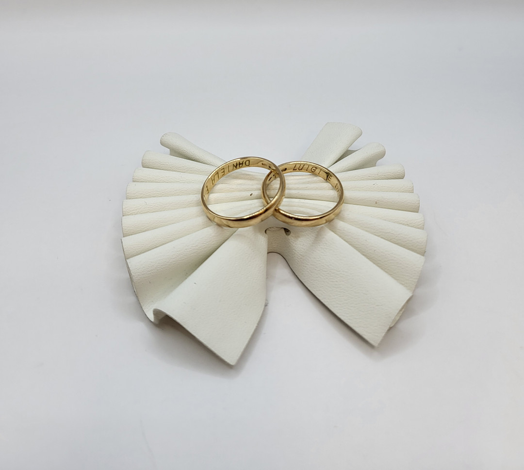 Due anelli oro