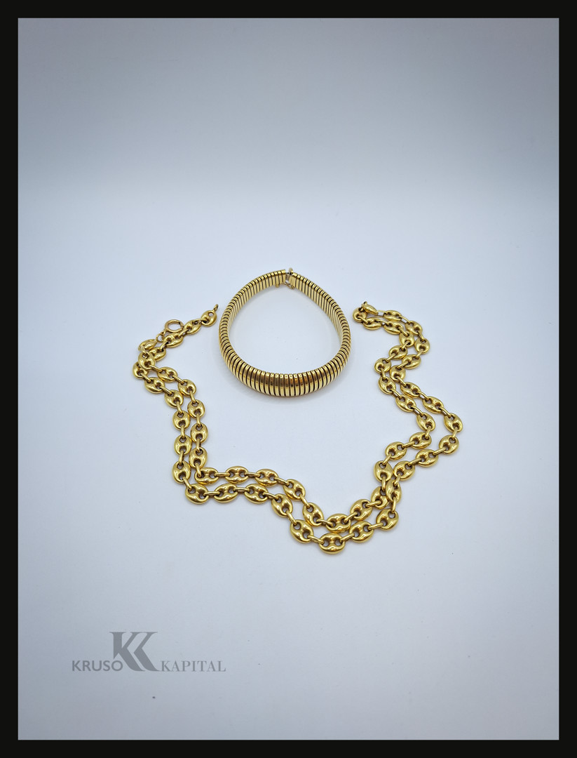 Catena e bracciale oro 