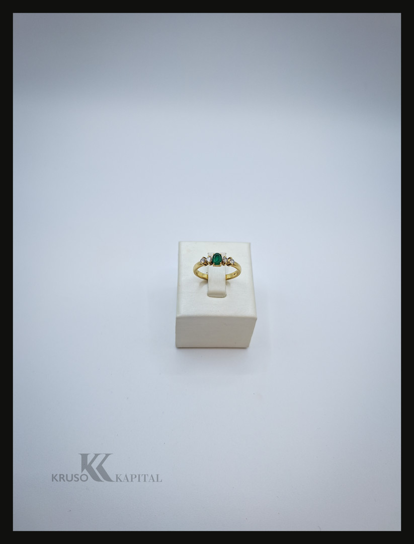 Anello diamanti pietra