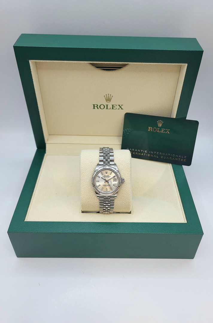 Orologio Rolex Lady Datejust acciaio ghiera oro 