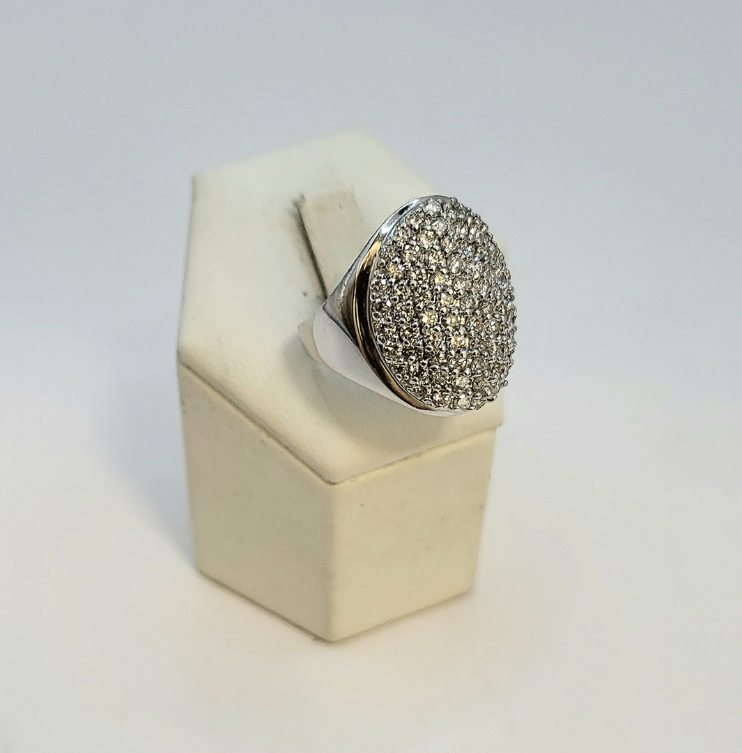 Anello oro diamanti