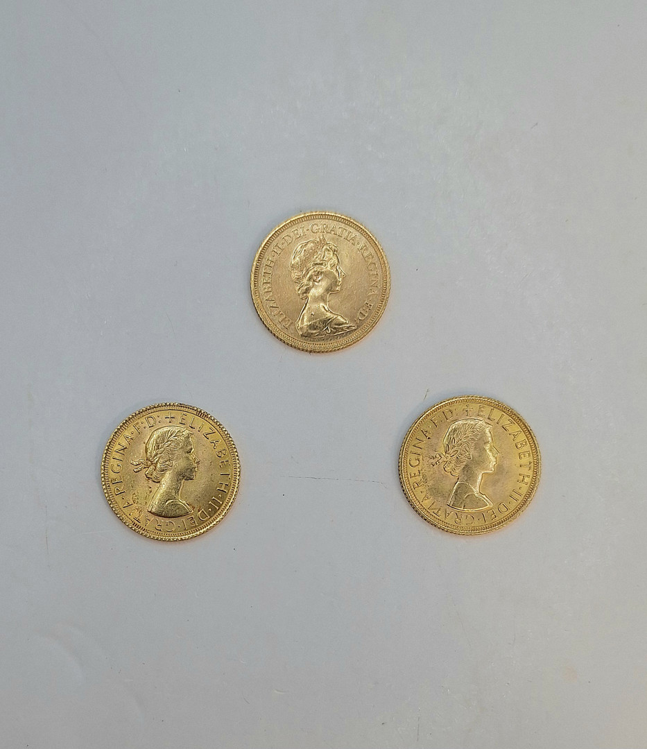 Tre sterline oro 