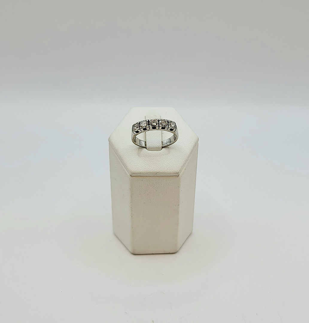 Anello oro diamanti