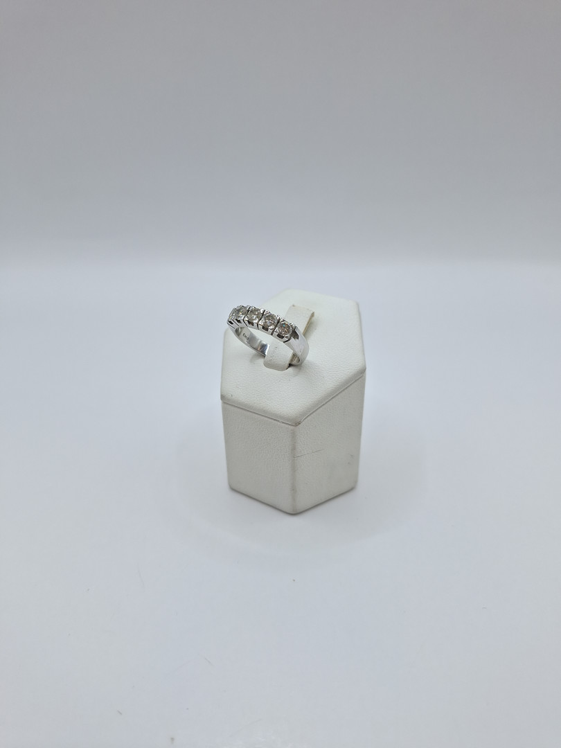 Anello oro diamanti