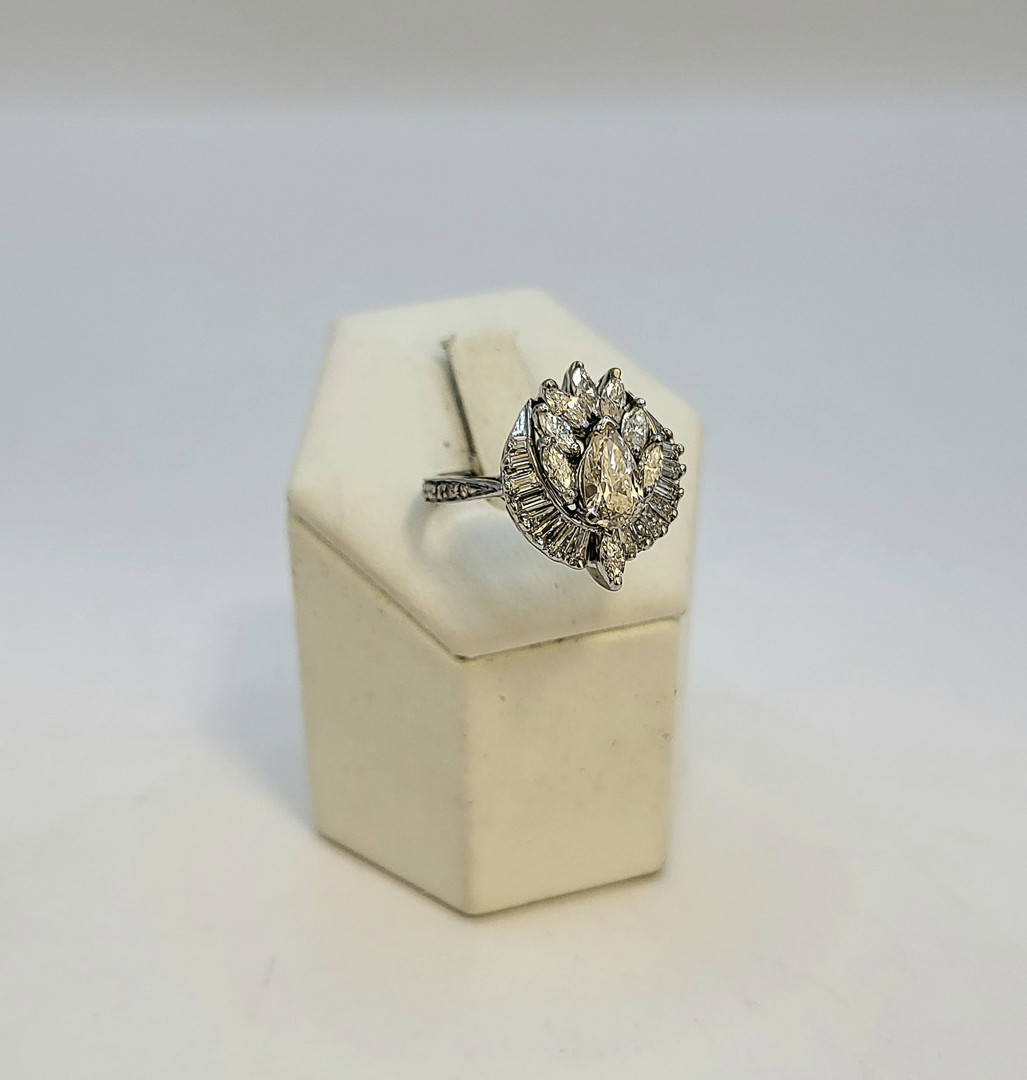 Anello oro diamanti