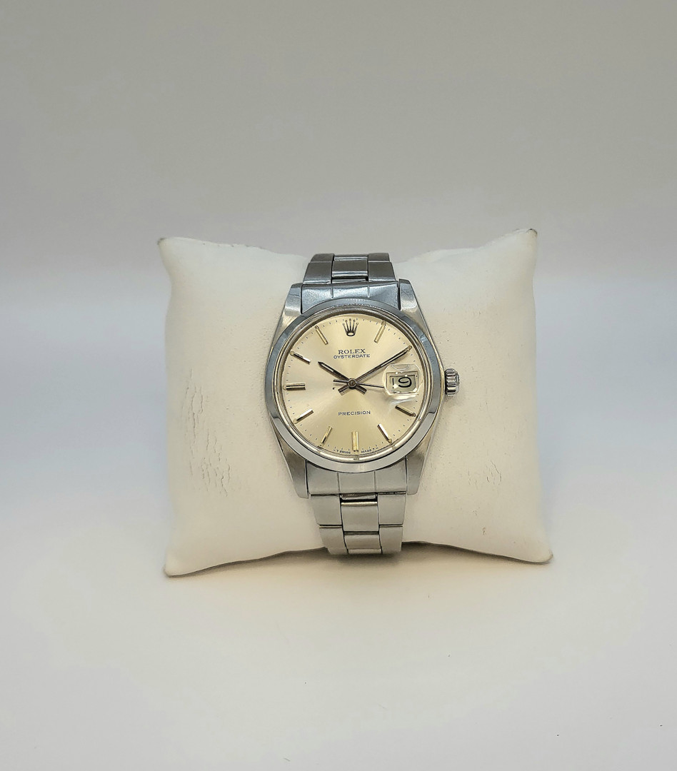 Orologio acciaio Rolex Precision