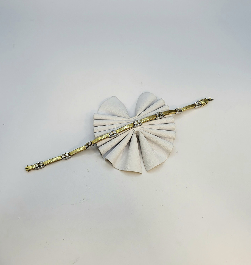 Bracciale oro diamanti
