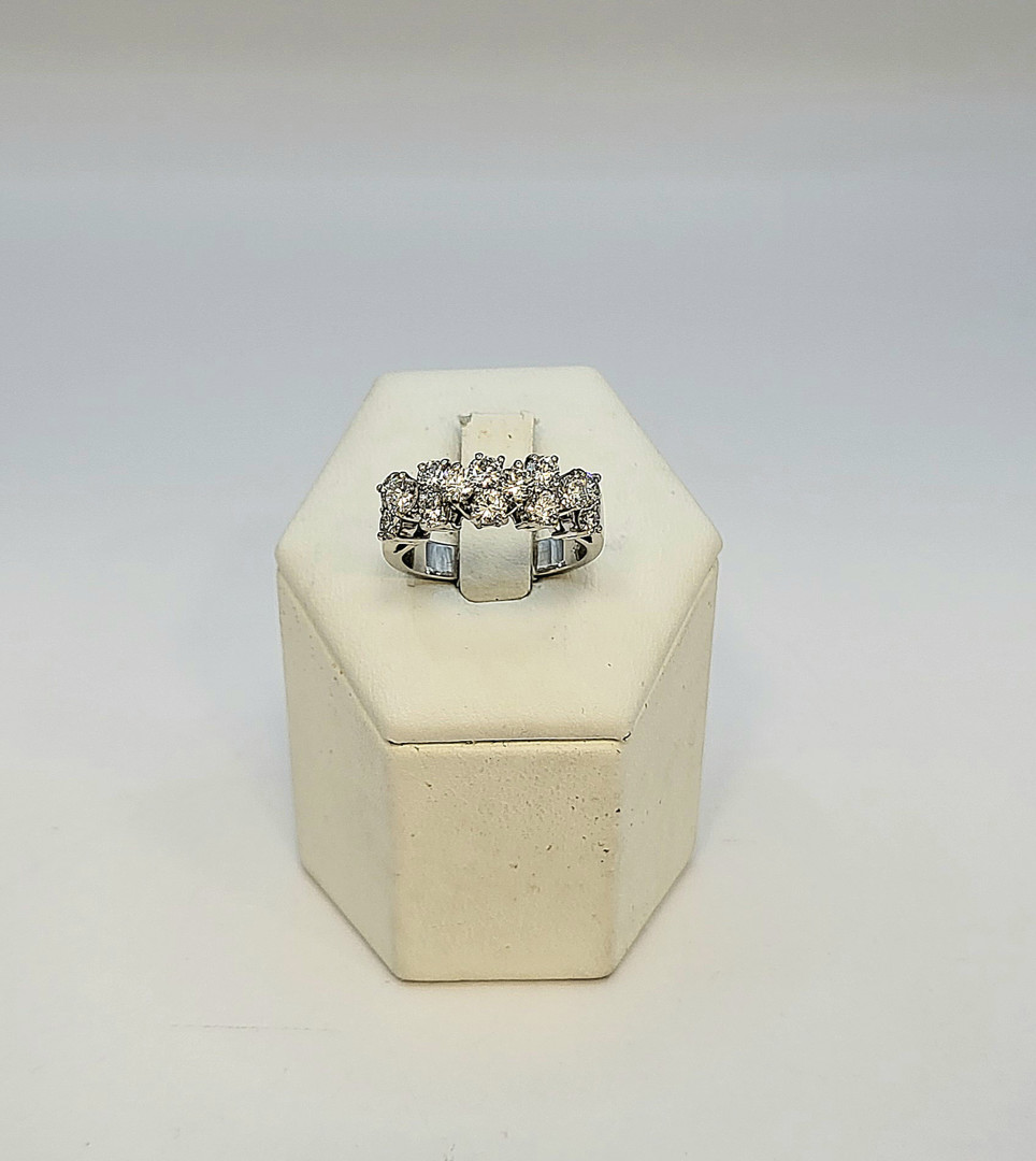 Anello oro diamanti