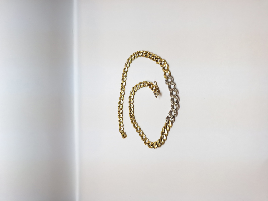 Collana oro diamanti