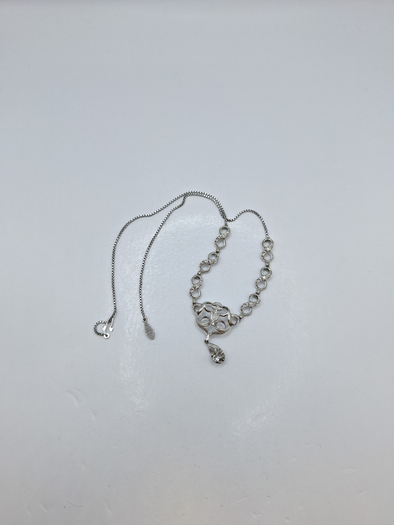 Collana oro pietra 