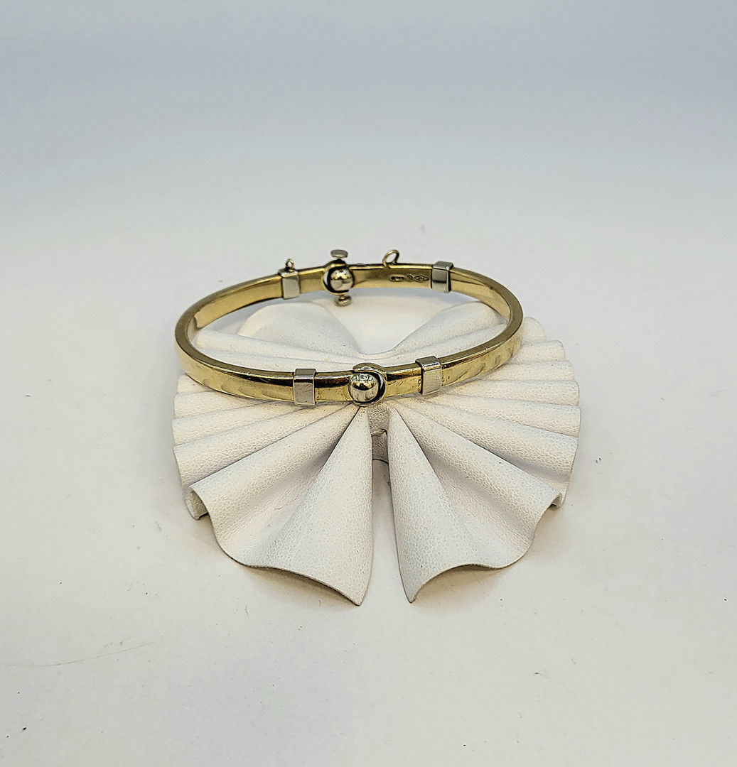 Bracciale oro a scritta Baraka'