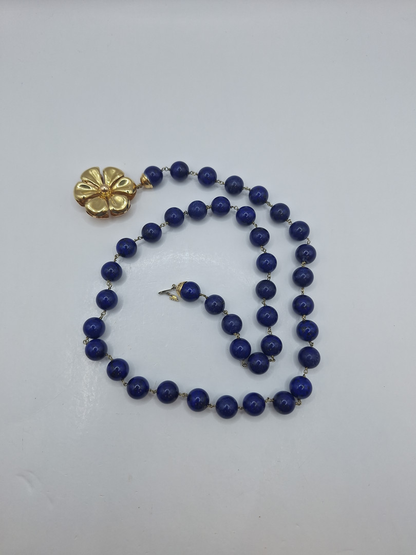 Collana lapis oro