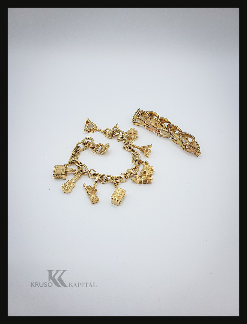 Due bracciali oro