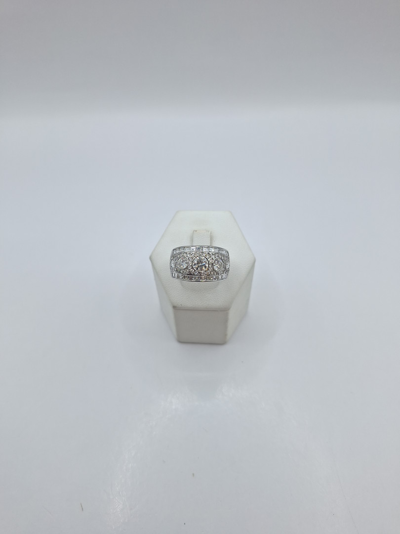 Anello oro diamanti