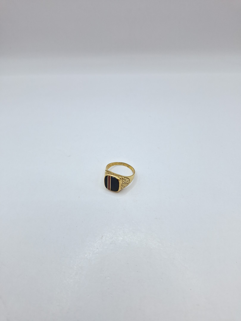 Anello oro pietra
