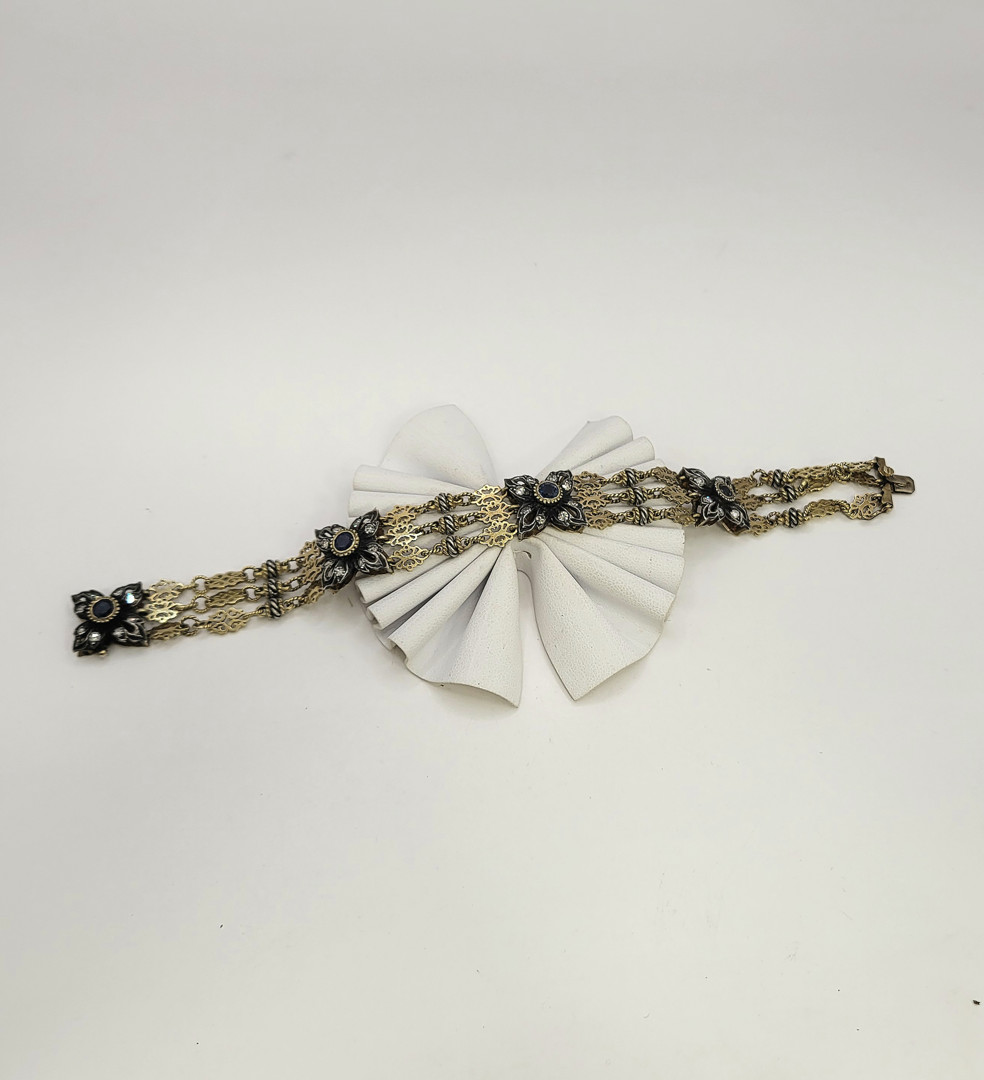 Bracciale oro argento diamanti pietr