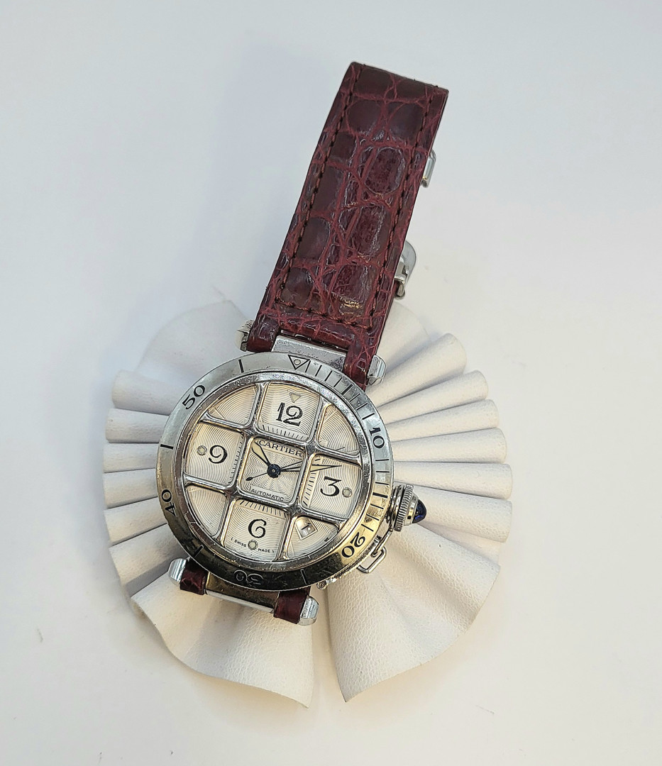 Orologio acciaio Cartier Pasha