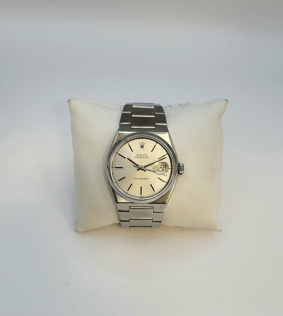 Orologio Rolex Datejust Oysterquartz acciaio