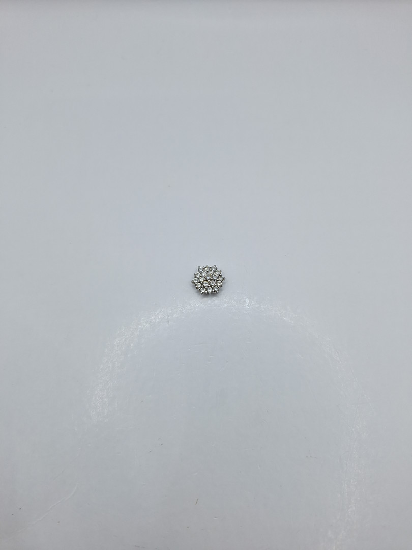 Ciondolo oro diamantini