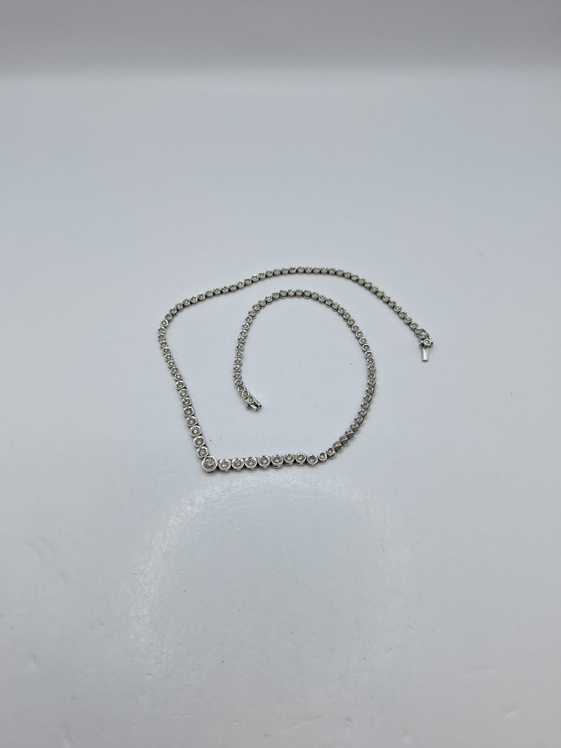 Girocollo oro diamantini