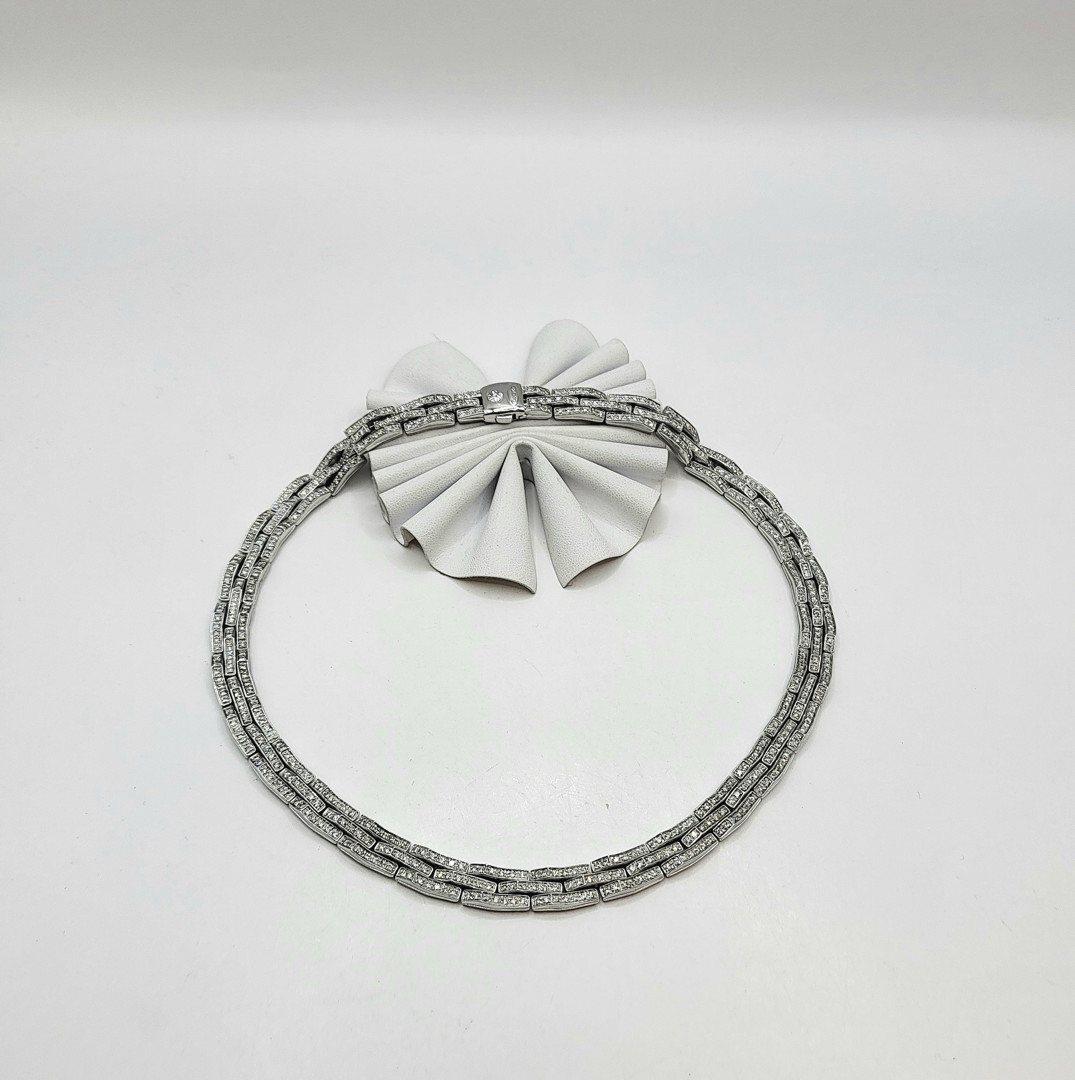 Collana oro diamantini a firma Chimento 