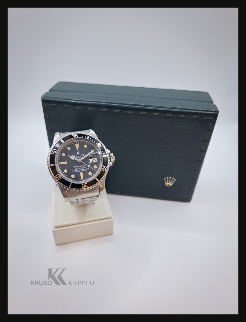 Orologio acciaio Rolex Submariner Date con scatola a corredo 
