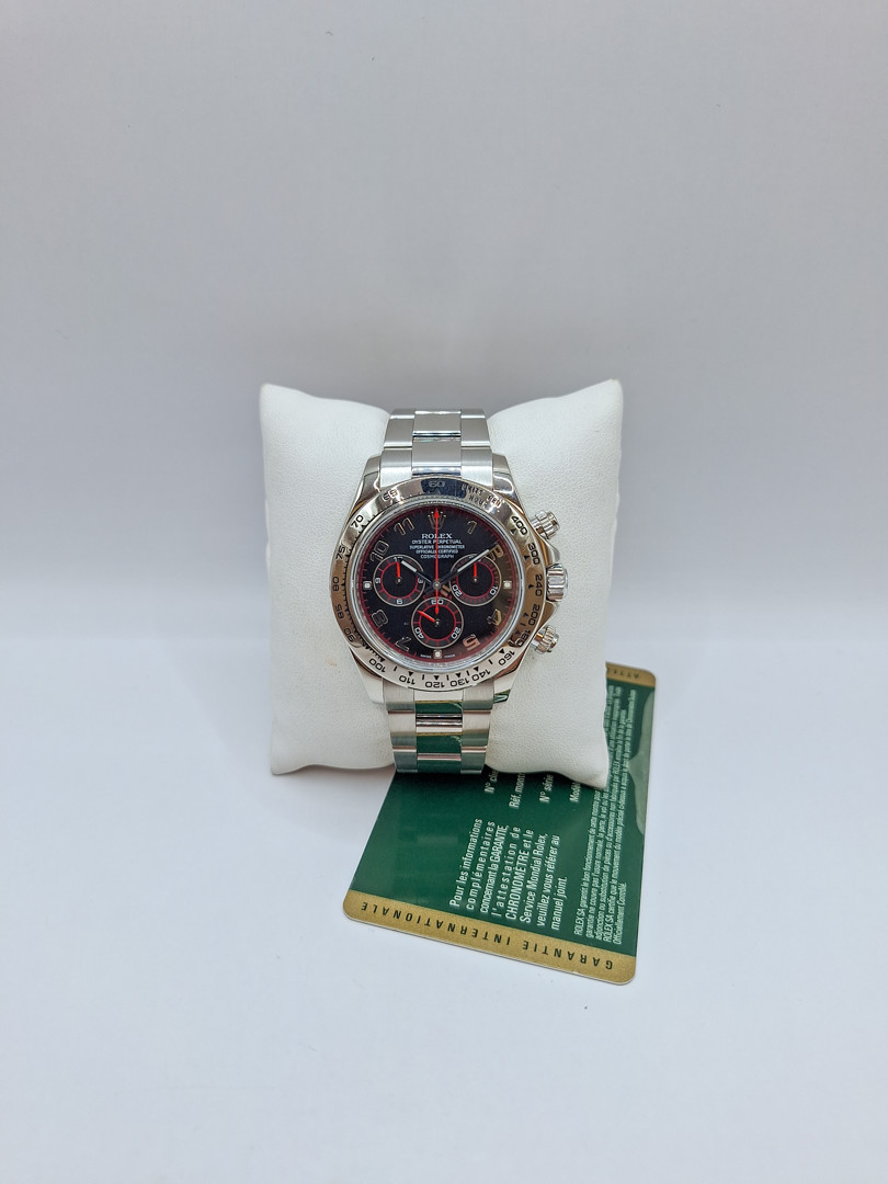 Cronografo oro Rolex Daytona garanzia a corredo